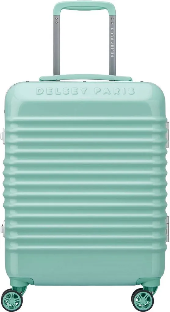 DELSEY PARIS Bastille 2.0 Valise Cabine Slim 55cm Mint - Bagage Rigide
