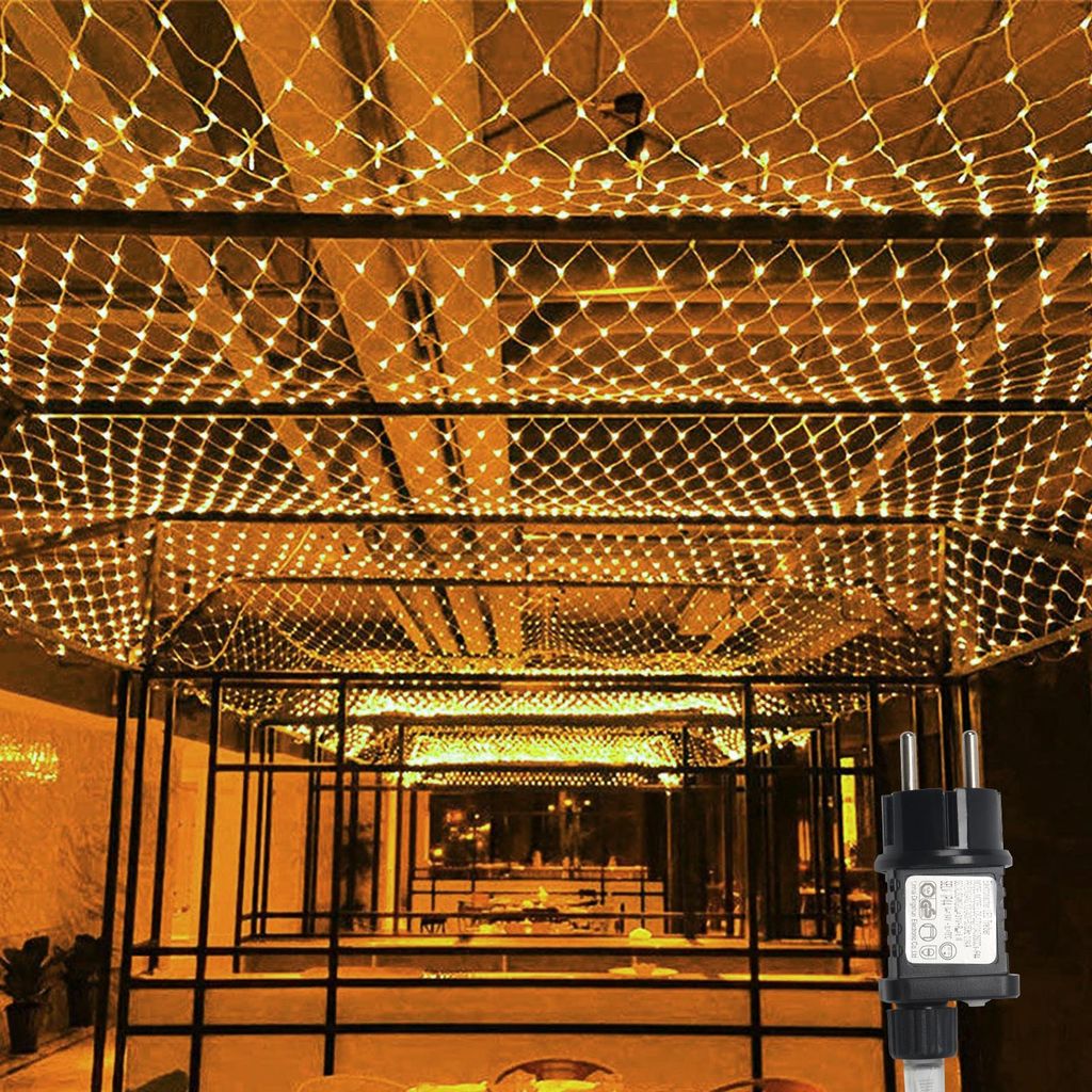Světelná síť Peviasot, 3x2 metry, 200 LED diod, 8 režimů, Obrázek produktu 