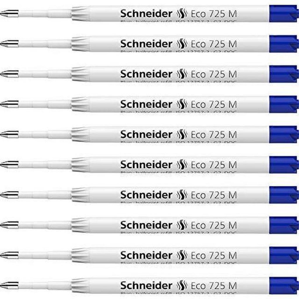 Schneider Kugelschreibermine 725 M Eco schwarz Produktbild 