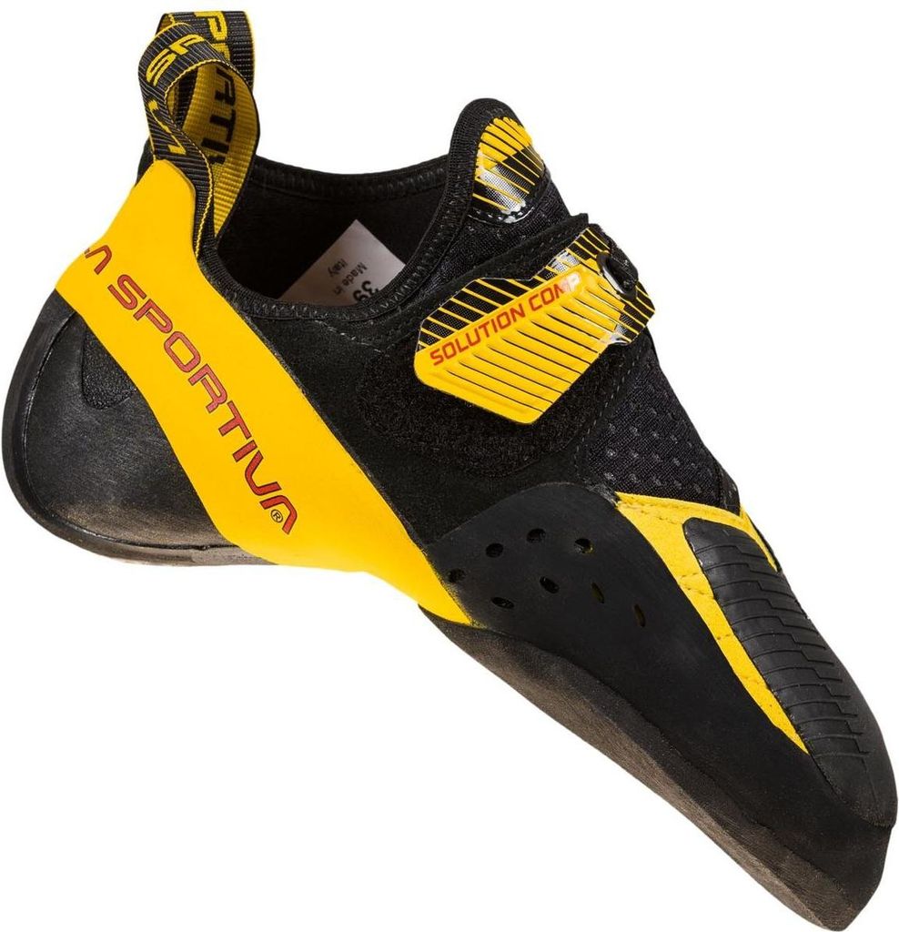 La Sportiva Solution Comp Farbe: schwarz/gelb / Größe: 36 EU