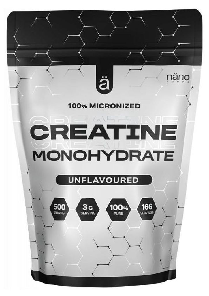 NanoSupps 100% Micronized Creatine Monohydrate (500g) Produktbild 