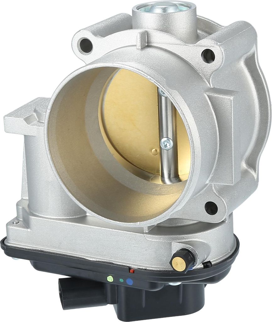 Drosselklappenbaugruppe, 70mm Drosselklappenaktuator Nr. 7T4Z-9E926-FA für Ford E-150 2007-2014, Aluminiumlegierung, silberfarben, 1 Stück