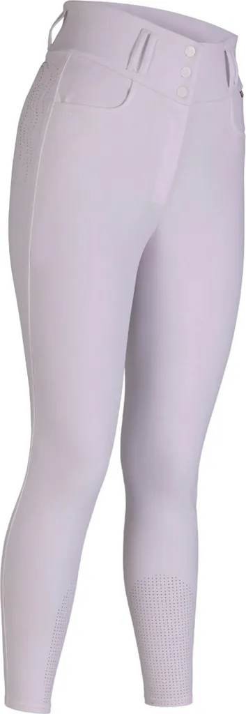 Pantalon d'équitation blanc opaque et confortable Aubrion Optima Femme