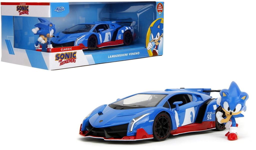 Jada Sonic Lamborghini Veneno - 96495 Productafbeelding 