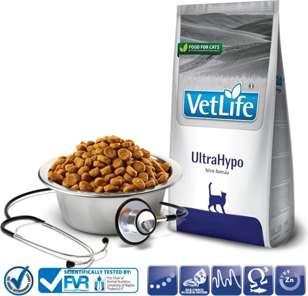 Farmina Vet Life UltraHypo 5kg: La Dieta Naturale per il Gatto Allergico - 2
