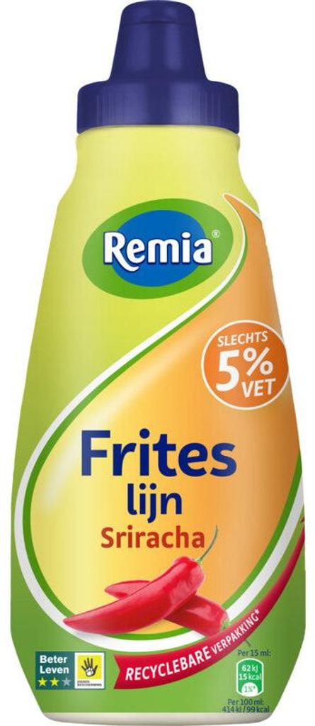 Remia Friteslijn Sriracha Sauce 350 ml - Salsa piccante e Immagine del prodotto 