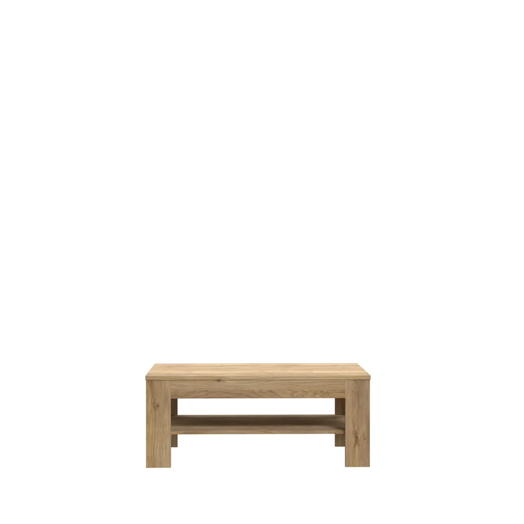 Table basse de salon KILLARNEY rectangulaire en bois chêne 110cm