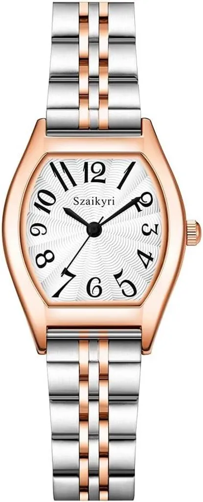 Orologio Donna Rettangolare Numeri Arabi Offerta Impermeabile