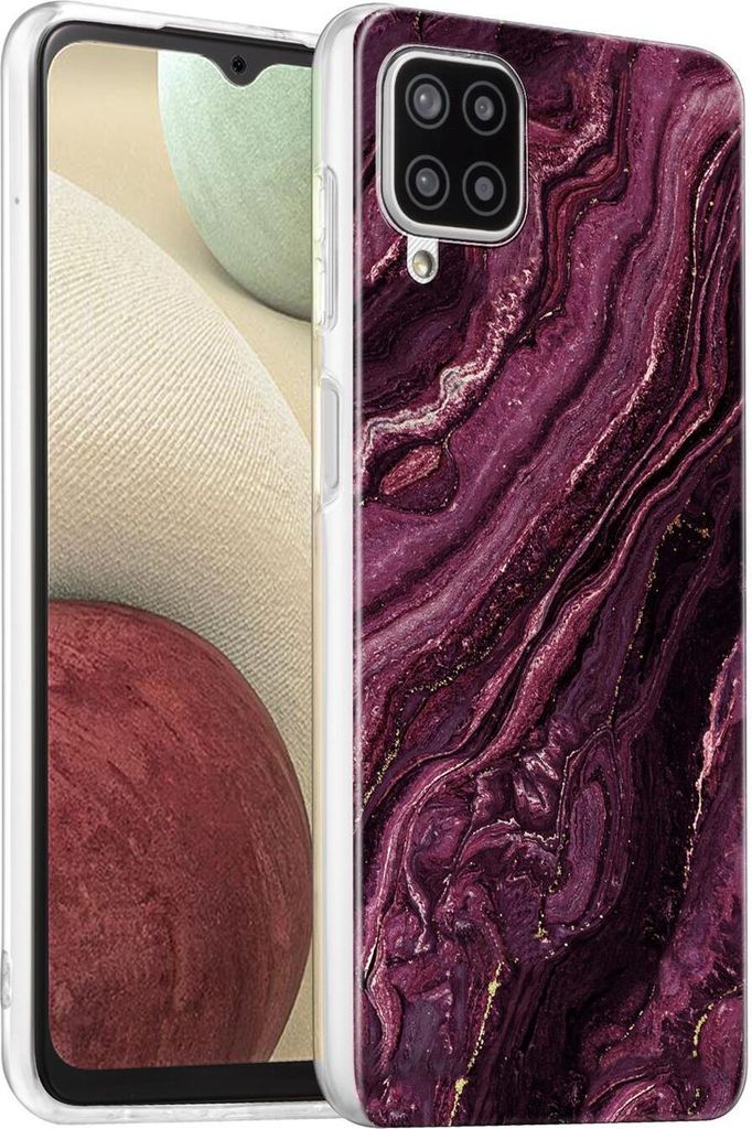 Conie Muster Schutzhülle für Samsung Galaxy A22 4G / M22 Tasche Silikon Case Bild Cover Bumper TPU Hülle als Motiv 4