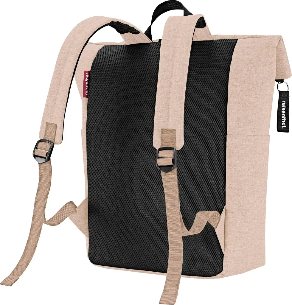 Sac à dos Rolltop Backpack 22L Twist Silver reisenthel gris robuste - 9