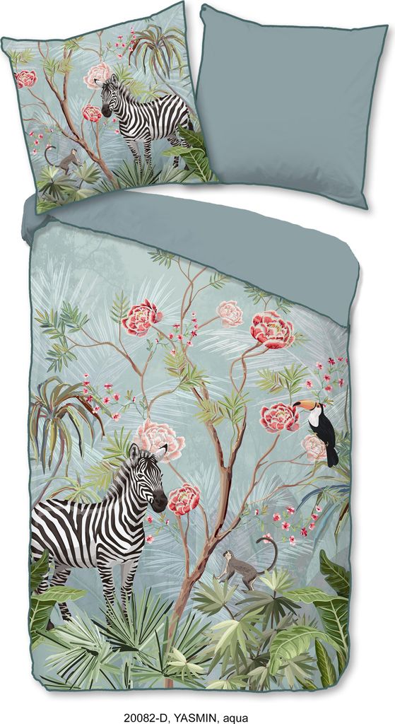 Duvet cover Descanso 155x220 + 1* 80x80 cm - jungle print
