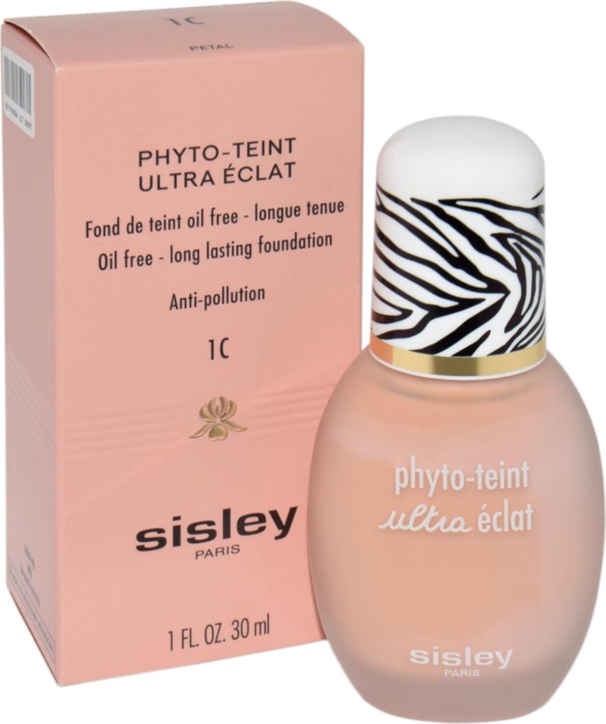 Sisley Phyto-Teint Hydro Eclat Oil Free Long Lasting Foundation 1C Petal 30ml