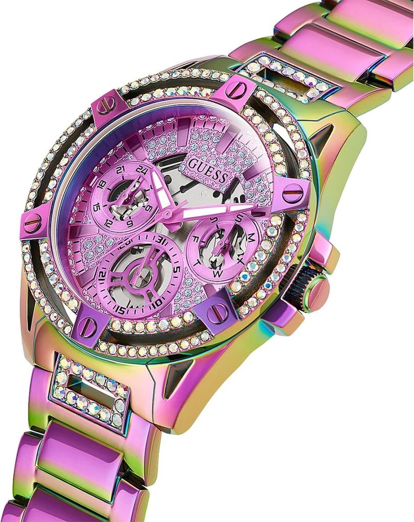 Guess Damen Multifunkion Armbanduhr Queen mehrfarbig 40 mm Produktbild 13