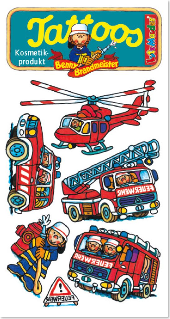 Lutz Mauder Tattoo Feuerwehrfahrzeuge 0