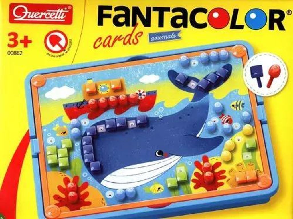 Quercetti Fantacolor Cards Animali 8621 Zdjęcie produktu 