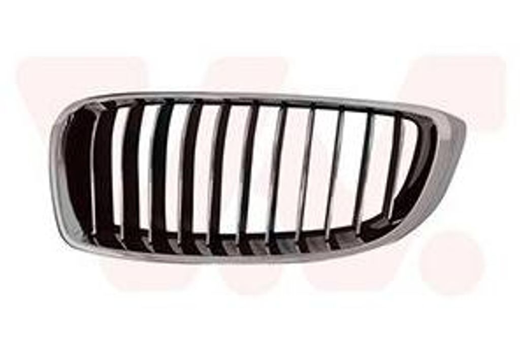 VAN WEZEL 0625513 Kühlergrill Frontgrill für BMW 4 Gran Coupe (F36) Links Chrom/Schwarz