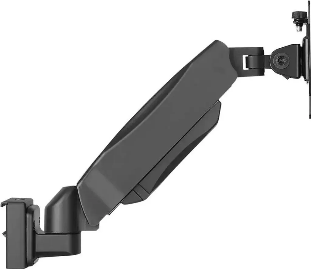 Support moniteur PC pour rail de fixation Slatwall - Bureau ergonomique
