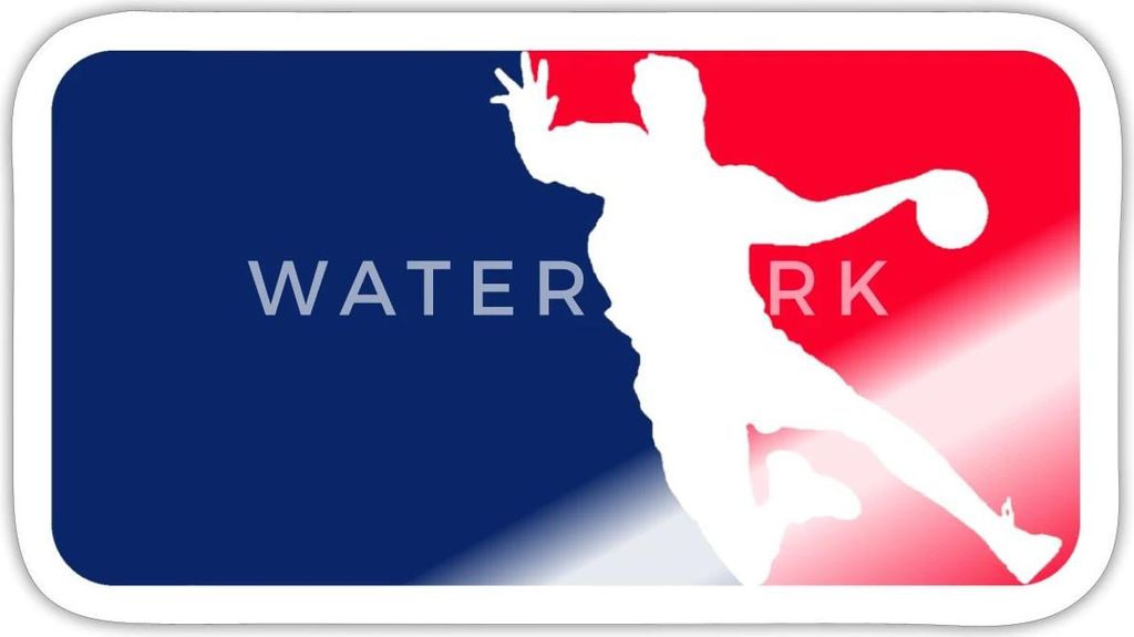Spreadshirt Handball League Sticker Aufkleber, 10 x 10 cm, Weiß glänzend