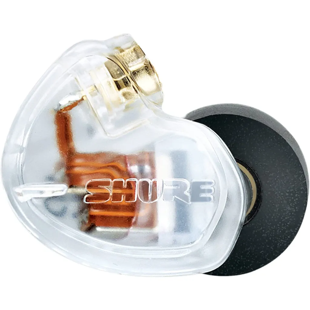 Écouteurs Shure SE425-CL Transparent avec Micro et Isolation Acoustique 37dB