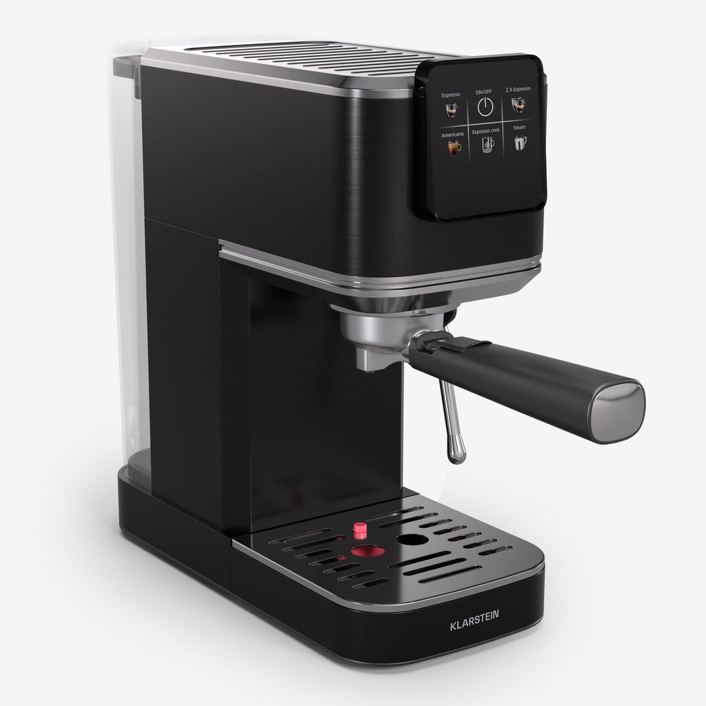Klarstein SteelPresso Touch Slim kávovar s portafiltrom - Obrázok produktu 