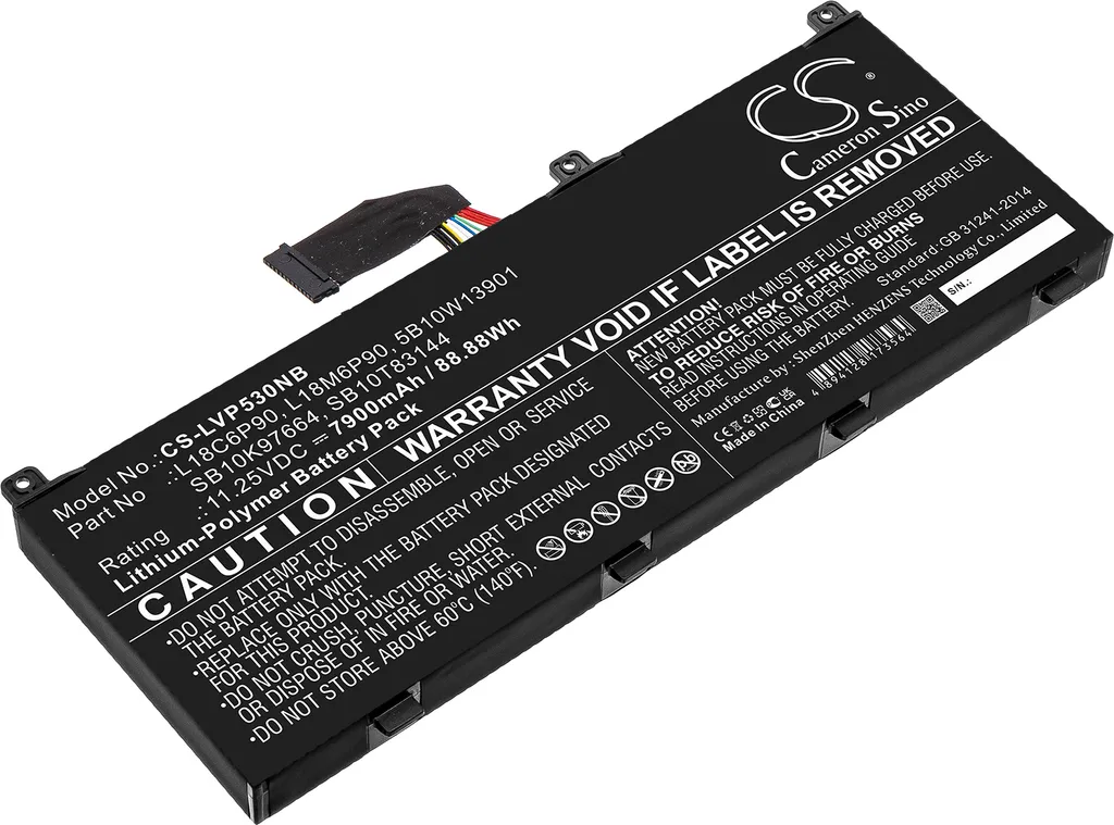 Batterie Haute Capacité compatible Lenovo ThinkPad P53-20QN Techtek
