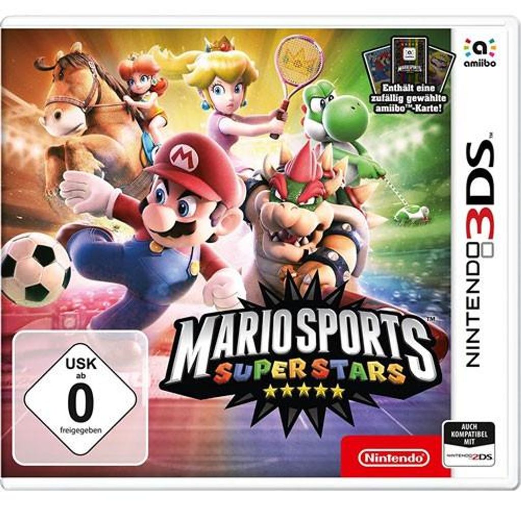 Nintendo Mario Sports Superstars + amiibo-Karte, 3DS Produktbild 