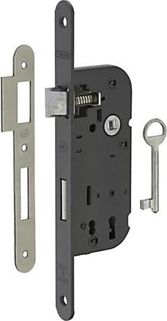 Riegel NF THIRARD - 1/2 Runde umkehrbar - V/BR - 051502