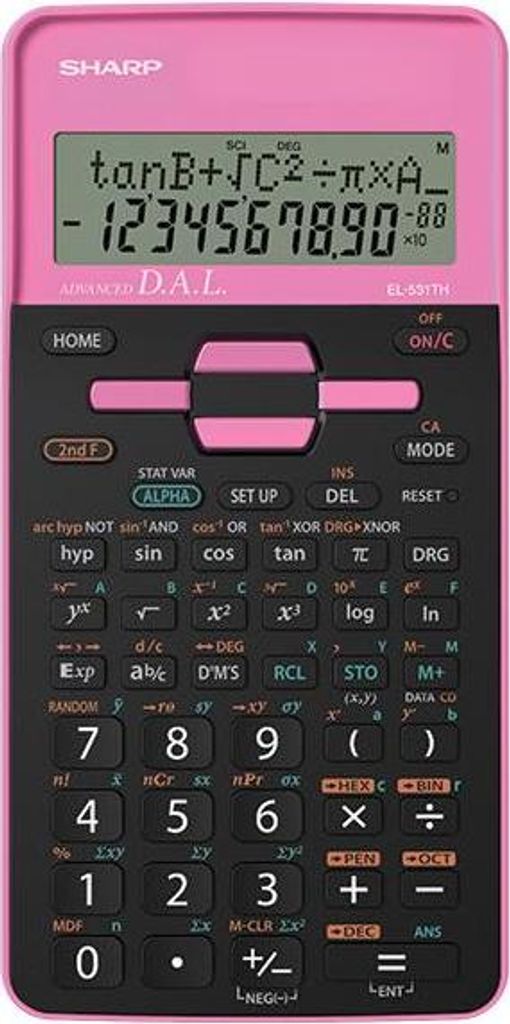 Sharp EL531THBPK - ROSA calculatrice Poche Calculatrice Image du produit 