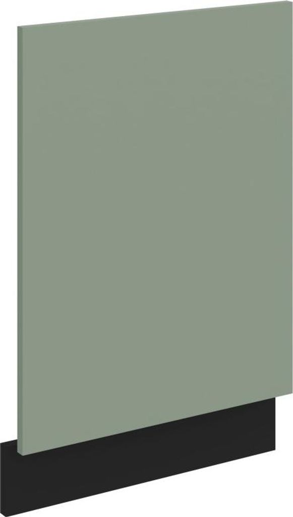 Tür für Einbaugeschirrspüler LUNARA – 45 x 57 cm, grün/schwarz