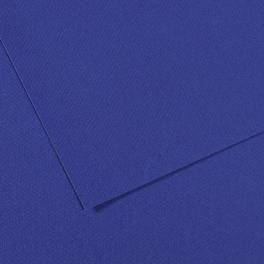 CANSON Zeichenpapier Mi-Teintes, 500 x 650 mm, lasurblau