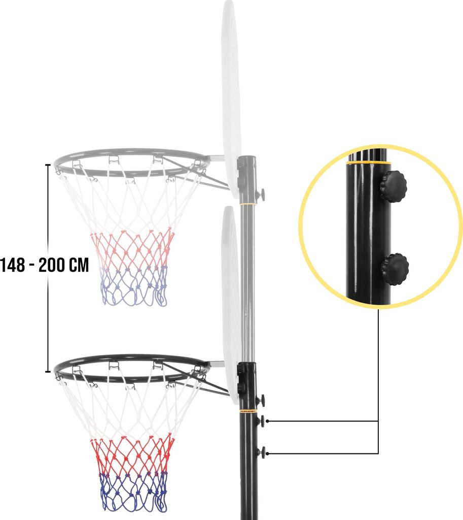 Infantastic® Basketballkorb - Outdoor/Indoor, für Kinder, Produktbild 11