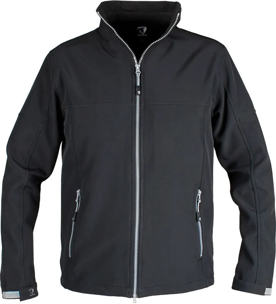 Horka Action Pull à Fermeture Éclair Softshell Noir Enfant Taille 140 cm