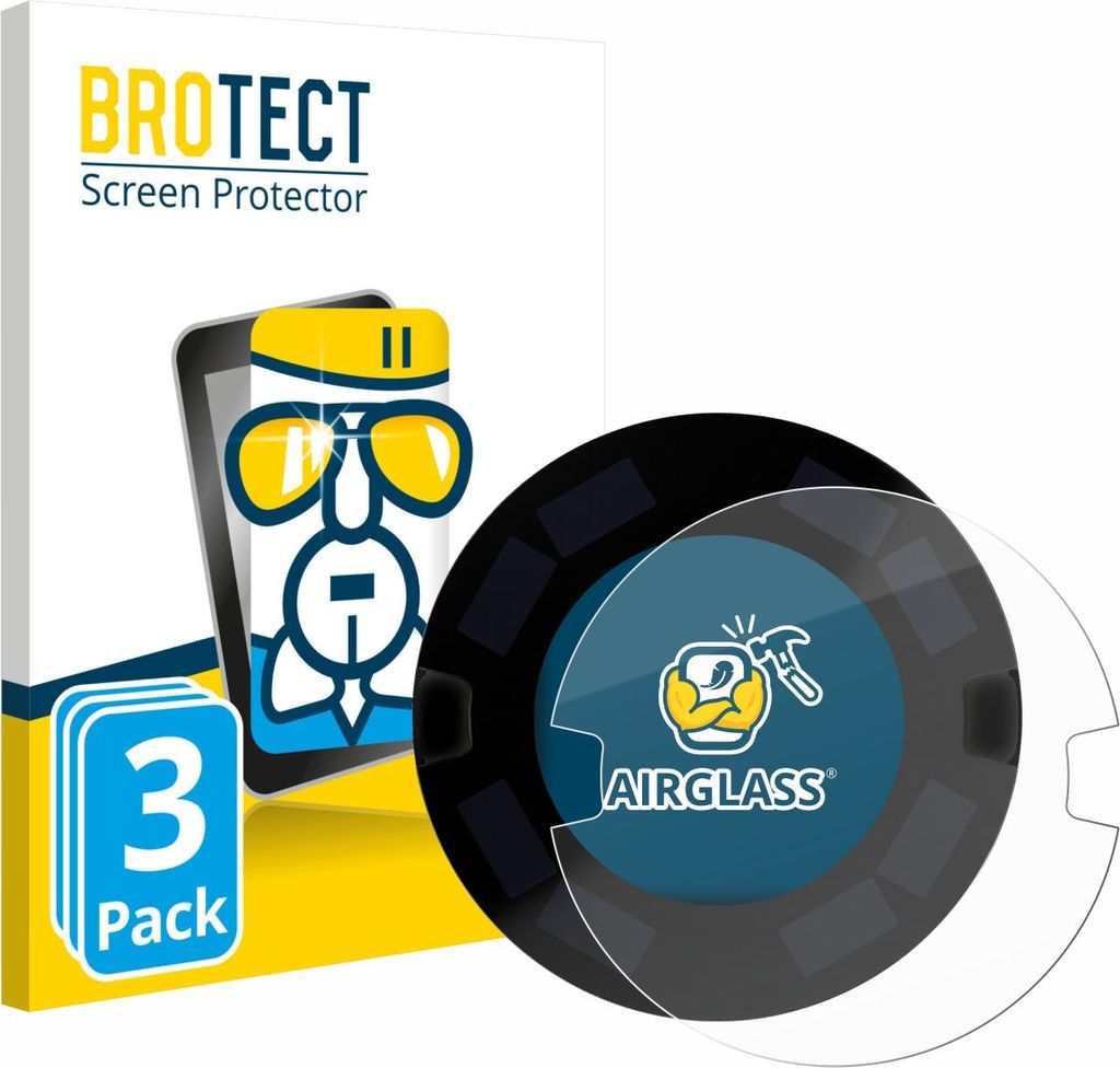 3x BROTECT Schutzglas für OOONO P-DISC NO3 Schutzfolie Panzer Folie Glas Display Schutz klar