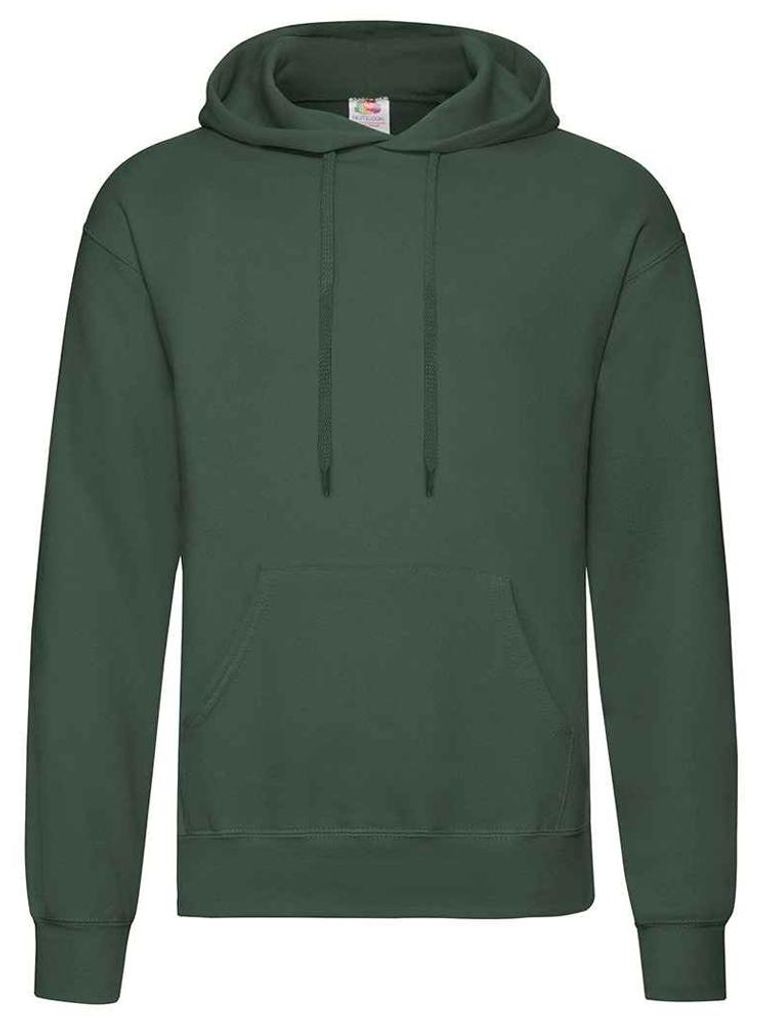 Fruit of the Loom - "Classic" Kapuzenpullover für Herren/Damen Uni LT1661 (XXL) (Flaschengrün)
