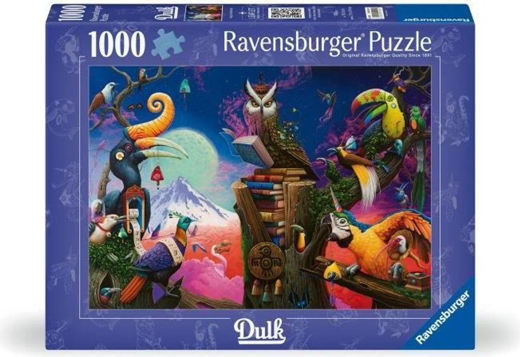 Puzzle - RAVENSBURGER - Lieder der verschwundenen Vögel - 1000 Teile - Mehrfarbig - ab 14 Jahren