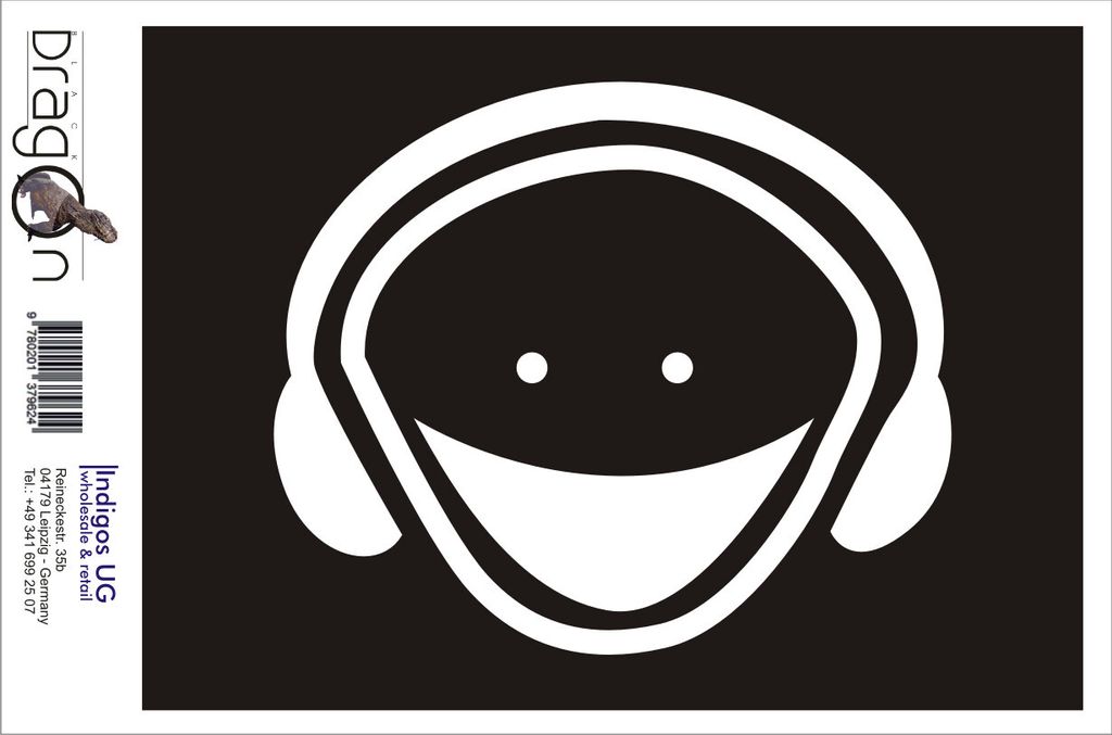 Aufkleber / Autoaufkleber - JDM / Die cut / Auto / OEM - Music - 130x110 mm schwarz - Heckscheibe / Heckscheibenaufkleber