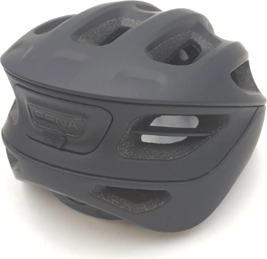 Casque vélo intelligent Sena R1 Intercom Bluetooth Noir Mat Sport M 59cm