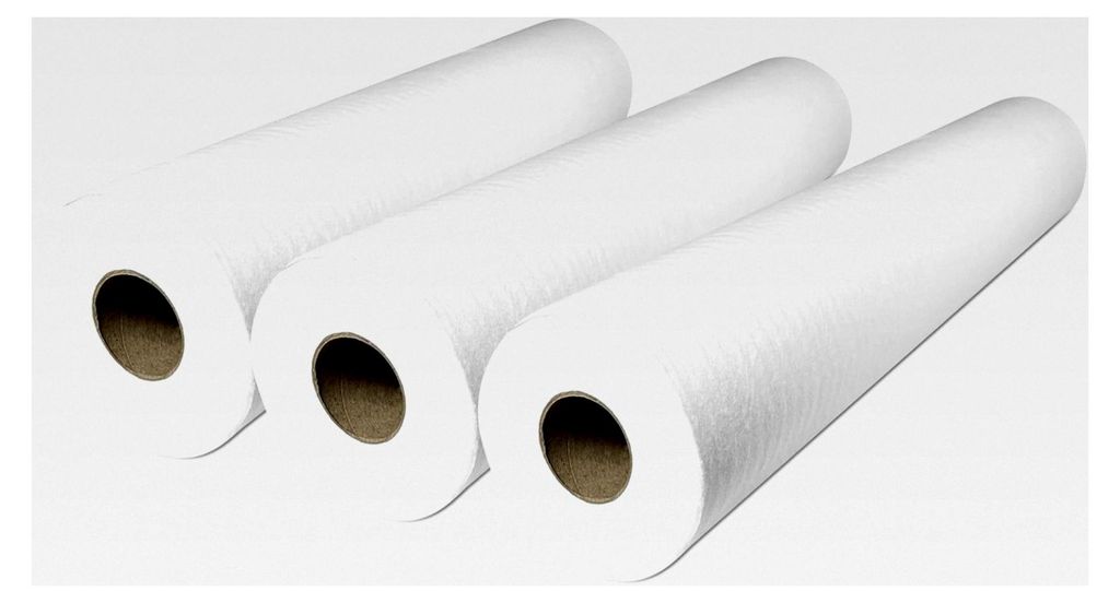 Ärzterollen (60 cm x 40 m) – 3 Papierüberzüge aus Vliesstoff für Liegenabdeckung