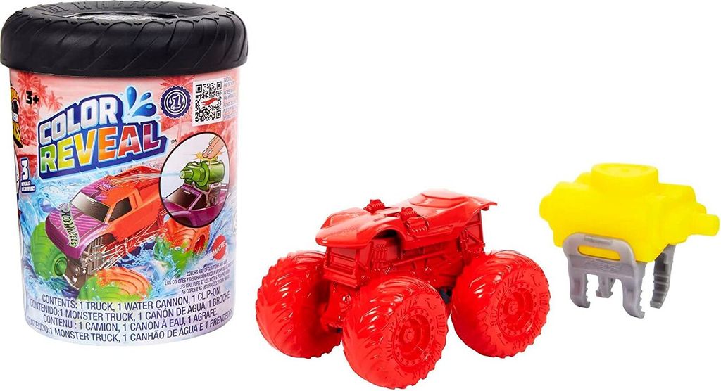 Hot Wheels Monster Trucks Color Reveal Truck, für Kinder ab Produktbild 