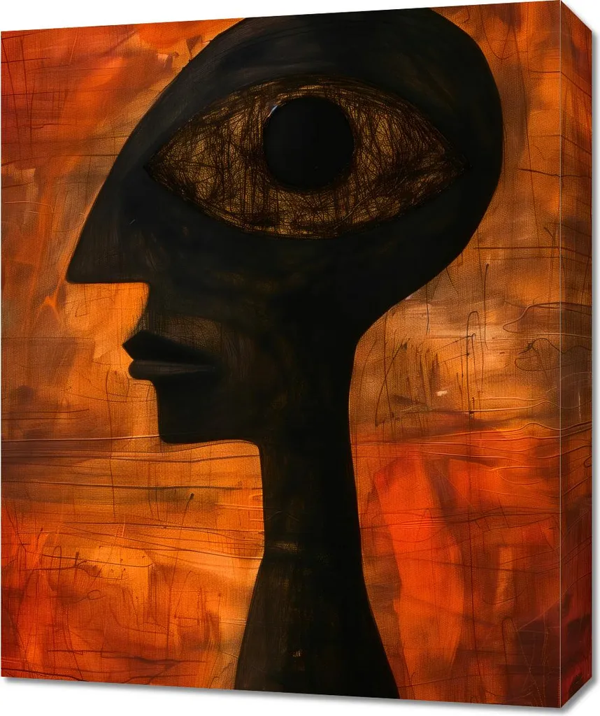 Quadro 50x60 Profonda Intuizione - Arte Moderna per Arredamento Interni