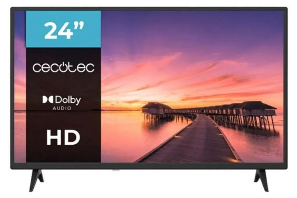 TV HD Cecotec 0 Series 0024 LED 24 - Qualité Image et Design Compact