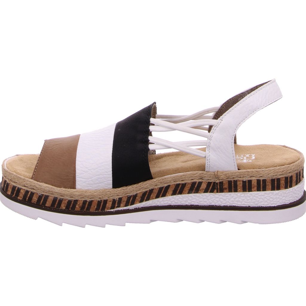 Rieker Damen Sandalen & Sandaletten beige Gr. 42