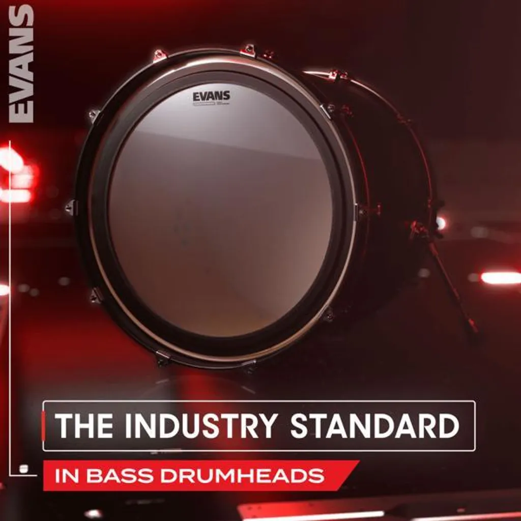 Evans EMAD Bassdrum Clear 20 Peau de Grosse Caisse Transparente BD20EMAD