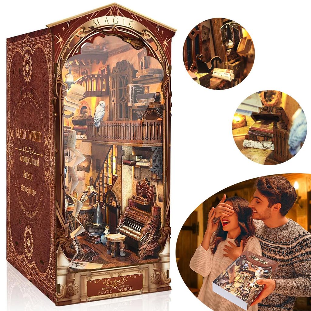 DIY‑Buch Nook‑Bausatz Magische Welt, Kreatives Produktbild 