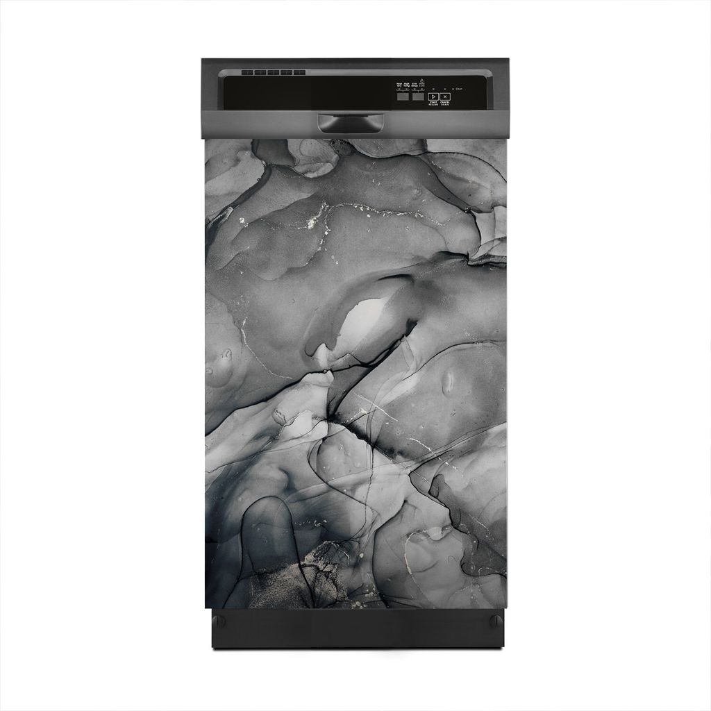 Magnete Dekorative 45x70 cm Küche Magnetmatte Spülmaschine - Farbiger Marmor