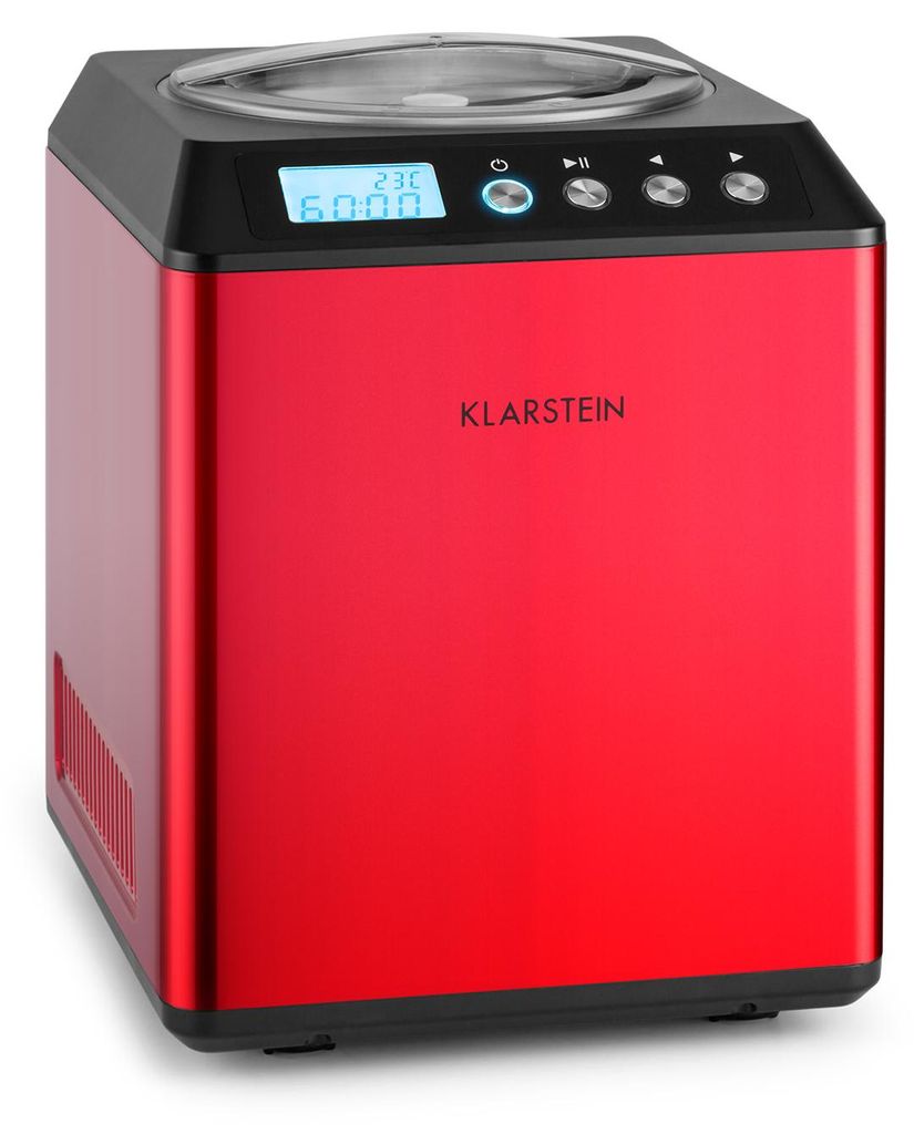 Klarstein Vanilla Sky zmrzlinovač, Keep Cool, LED, časovač, Obrázek produktu 