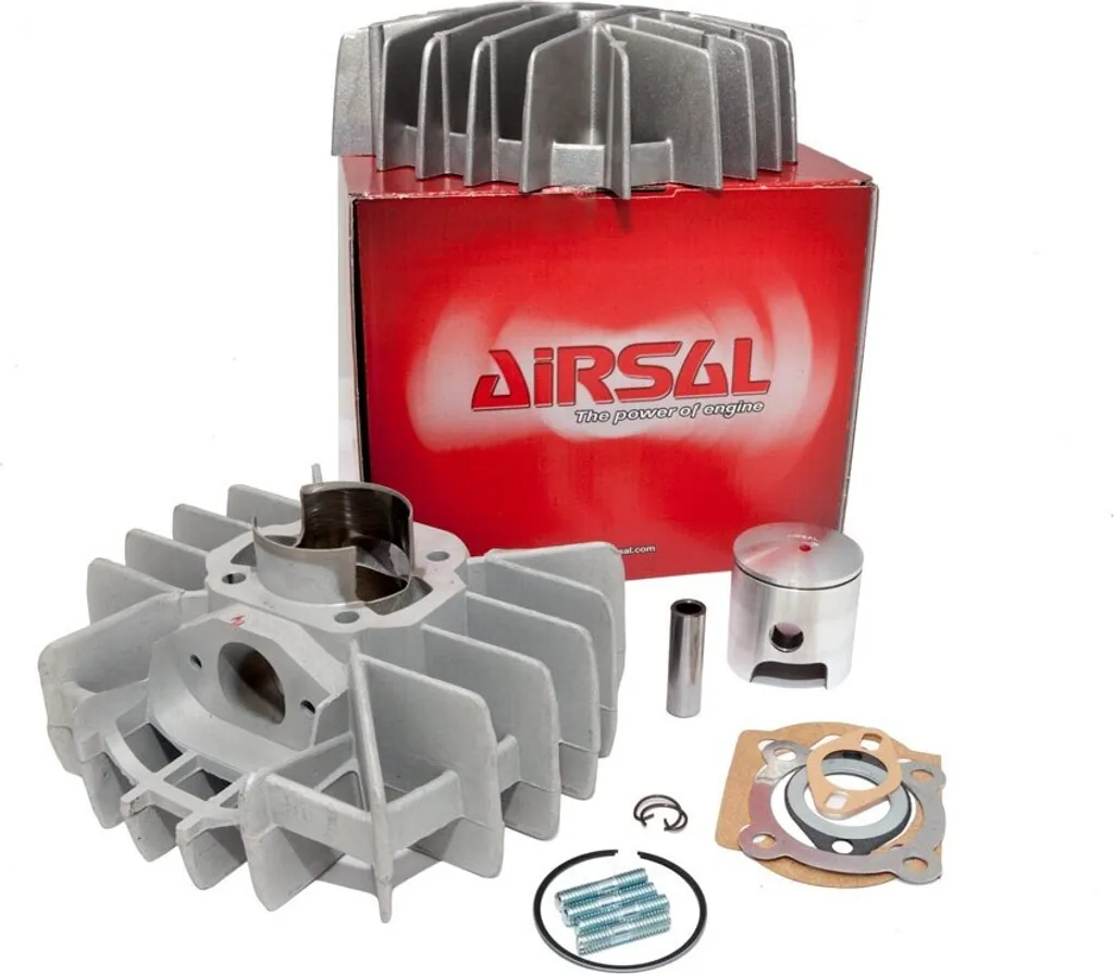 Kit cylindre 72cc Airsal Racing Puch Maxi - Cylindre Alu 45mm Nikasil Pro