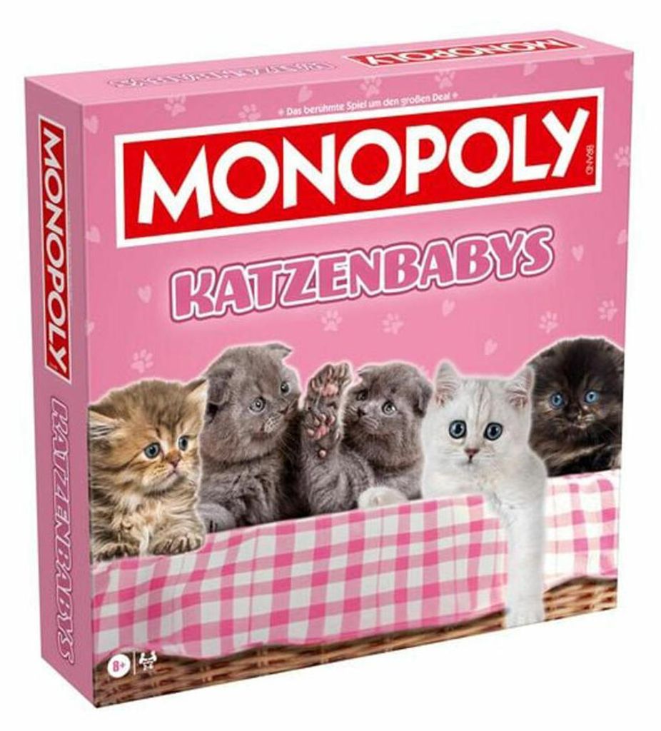 Winning Moves Monopoly - Katzenbabys, Brettspiel, Immagine del prodotto 