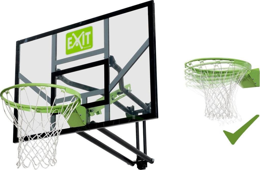 EXIT Galaxy Tablica do Koszykówki, z Obręczą Dunk & Siatką, Zdjęcie produktu 