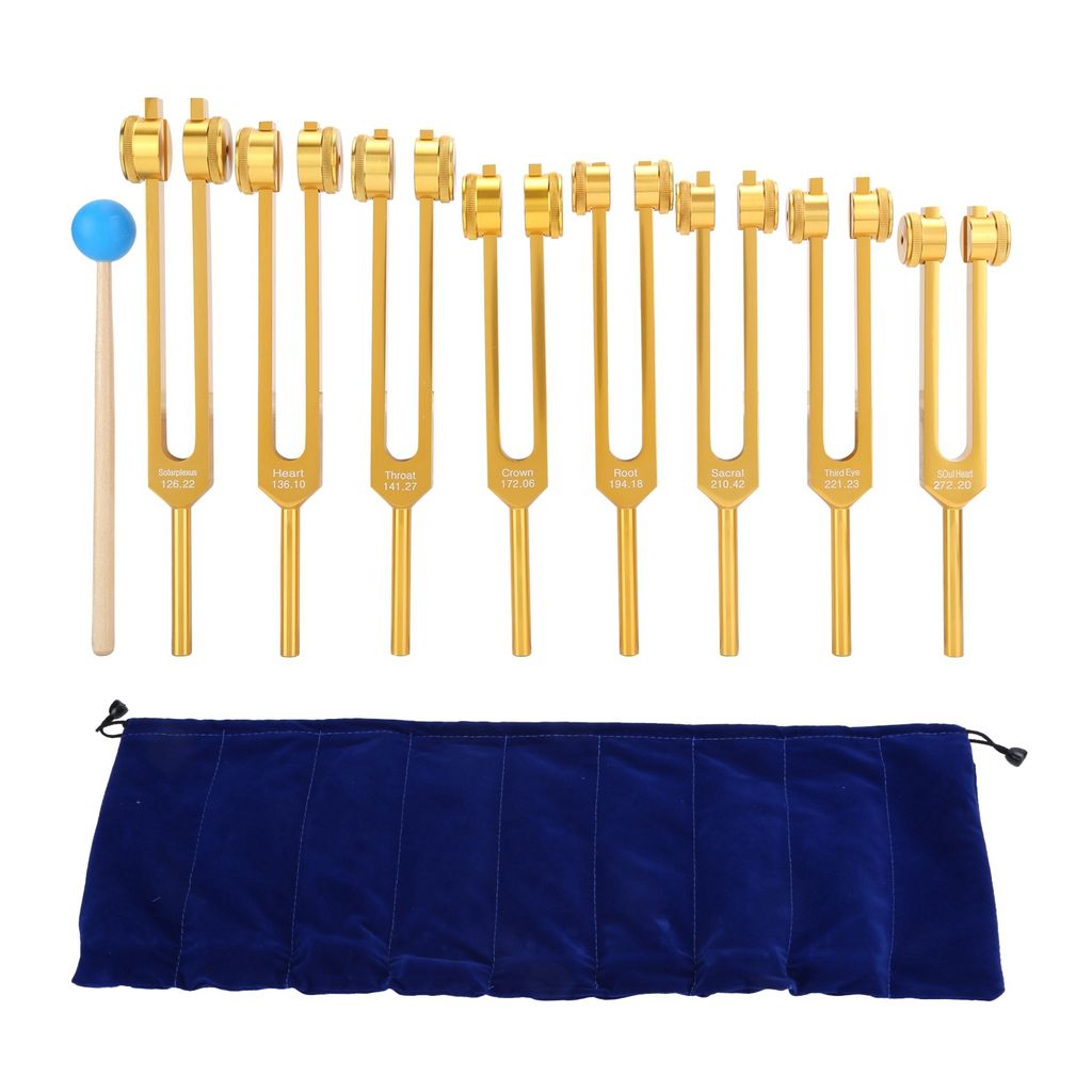 8 kusů Profesionální zvuková léčebná terapie Tuning Fork Obrázek produktu 